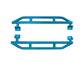 Steinjager Playboy Blue Rock Sliders Jeep Wrangler JK 2007-2018