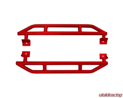 Steinjager Red Baron Rock Sliders Jeep Wrangler JK 2007-2018 - J0055016