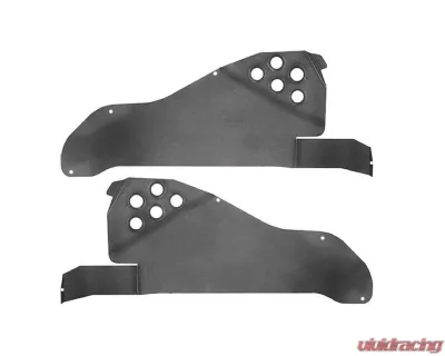 Steinjager Bare Metal Inner Fenders, Rear Jeep Wrangler JK 2007-2018 - J0054267
