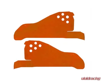 Steinjager Ace Engineering Rear Inner Fender Kit Fluorescent Orange Jeep Wrangler JK 2007-2017 - J0054269