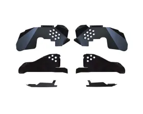 Steinjager Ace Engineering Inner Fenders Full Kit Black Jeep Wrangler JK 2007-2017