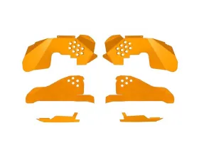 Steinjager Ace Engineering Inner Fenders Full Kit Fluorescent Orange Jeep Wrangler JK 2007-2017