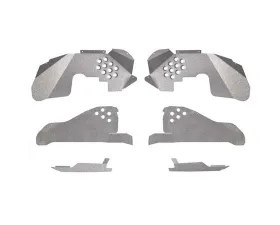 Steinjager Ace Engineering Inner Fenders Full Kit Gray Hammertone Jeep Wrangler JK 2007-2017