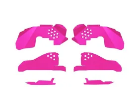 Steinjager Ace Engineering Inner Fenders Full Kit Hot Pink Jeep Wrangler JK 2007-2017