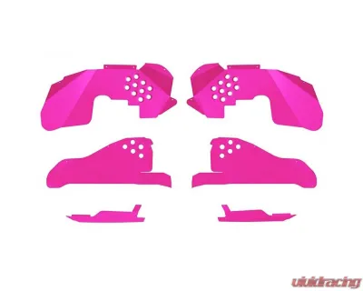 Steinjager Ace Engineering Inner Fenders Full Kit Hot Pink Jeep Wrangler JK 2007-2017 - J0054424