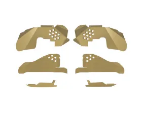 Steinjager Ace Engineering Inner Fenders Full Kit Military Beige Jeep Wrangler JK 2007-2017