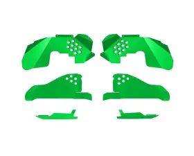 Steinjager Ace Engineering Inner Fenders Full Kit Neon Green Jeep Wrangler JK 2007-2017