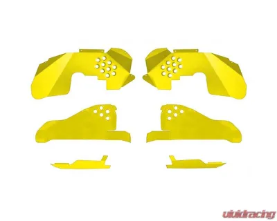 Steinjager Ace Engineering Inner Fenders Full Kit Neon Yellow Jeep Wrangler JK 2007-2017 - J0054422
