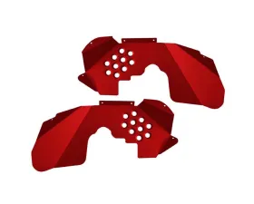 Steinjager Ace Engineering Inner Fenders Front Red Baron Jeep Wrangler JK 2007-2017