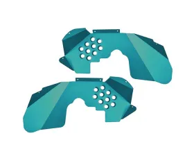 Steinjager Ace Engineering Inner Fenders Front Teal Jeep Wrangler JK 2007-2017