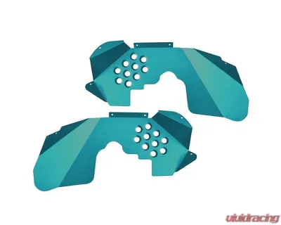 Steinjager Ace Engineering Inner Fenders Front Teal Jeep Wrangler JK 2007-2017 - J0054226