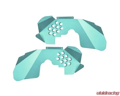 Steinjager Ace Engineering Inner Fenders Front Tiffany Blue Jeep Wrangler JK 2007-2017 - J0054225
