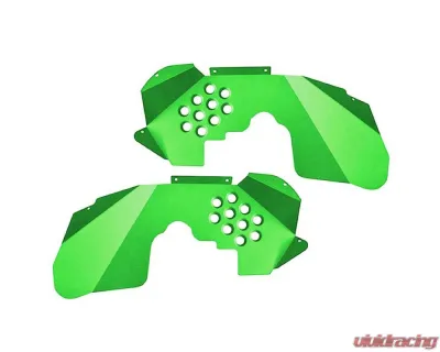 Steinjager Ace Engineering Inner Fenders Front Neon Green Jeep Wrangler JK 2007-2017 - J0054214