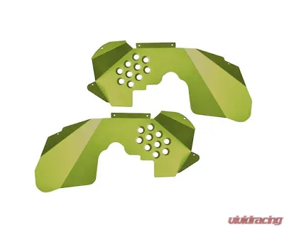Steinjager Ace Engineering Inner Fenders Front Gecko Green Jeep Wrangler JK 2007-2017 - J0054223