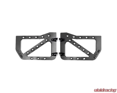 Steinjager Ace Engineering Trail Doors Front Bare Jeep Wrangler JK 2007-2017 - J0056455