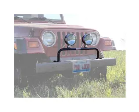Steinjager Grill Guard with Light Bar Jeep Wrangler TJ 1997-2006