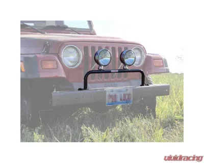 Steinjager Grill Guard with Light Bar Jeep Wrangler TJ 1997-2006 - J0029546