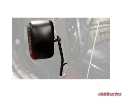 Steinjager Black Powder Coated Drop in Mirror Jeep Wrangler JK 2007-2015 - J0029732