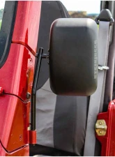Steinjager Black Powder Coated Drop in Mirror Jeep Wrangler TJ 1997-2006                                     - J0029733 - Image 4