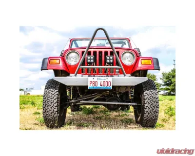 Steinjager Black Powder Coated DOM Tubing Tie Rod Jeep Wrangler TJ 1997-2006 - J0030947