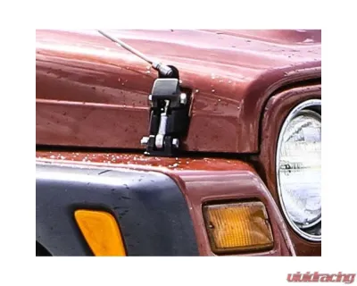 Steinjager Chrome Moly Adjustable Hood Latch and Mounting Hardware Jeep Wrangler TJ 1997-2006 - J0023991