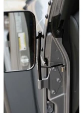 Steinjager Black Powder Coated Drop in Mirror Jeep Wrangler JK 2007-2015                                     - J0029732 - Image 2