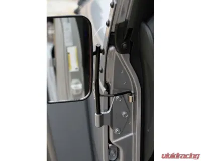 Steinjager Black Powder Coated Drop in Mirror Jeep Wrangler JK 2007-2015 - J0029732
