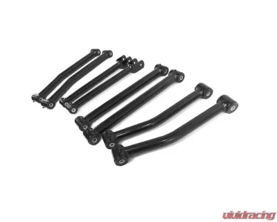 Steinjager 2.5-4.0 Inch Lift Control Arms Kit Black Wrangler JK 2007-2018 - J0041270
