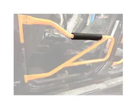 Steinjager Doors, Tubular, Arm Rest Wrangler JK 2007-2018 Front Black