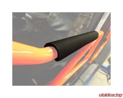 Steinjager Doors, Tubular, Arm Rest Wrangler JK 2007-2018 Front and Rear Black - J0041032