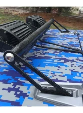 Steinjager LED Lights and Brackets Wrangler JK 2007-2018 Hood Hinge Mount Brackets and Lights Cloud White                                     - J0043610 - Image 3