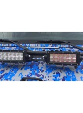 Steinjager LED Lights and Brackets Wrangler JK 2007-2018 Hood Hinge Mount Brackets and Lights Cloud White                                     - J0043610 - Image 4