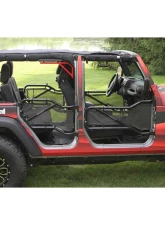 Steinjager Doors, Covers Wrangler JK 2007-2018 Front and Rear Doors Black                                     - J0041084 - Image 4