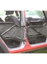 Steinjager Doors, Covers Wrangler JK 2007-2018 Front and Rear Doors Black                                     - J0041084 - Image 2