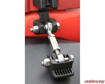 Steinjager Hood Flutter Linkage Wrangler JK 2007-2018 Chrome Moly - J0041024