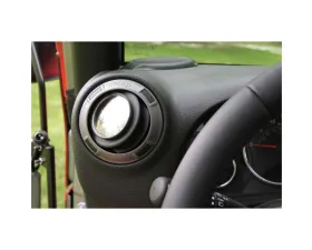 Steinjager 2 Mirror Stick on Doorless Vent Side Mirror Kit Jeep Wrangler JK 2007-2015