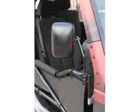 Steinjager Mirror Kit, Tube Doors K 2007-2018 Bare Metal