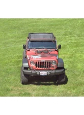 Steinjager LED Lights and Brackets Wrangler JK 2007-2018 Hood Hinge Mount Brackets and Lights Cloud White                                     - J0043610 - Image 2