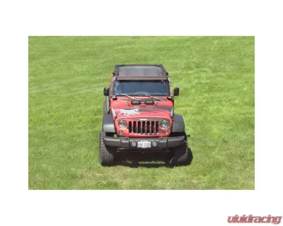 Steinjager LED Lights and Brackets Wrangler JK 2007-2018 Hood Hinge Mount Brackets and Lights Cloud White - J0043610