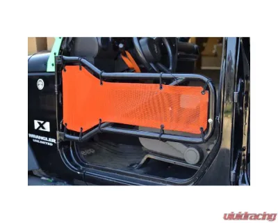 Steinjager Doors, Covers Wrangler JK 2007-2018 Front Doors Only Orange - J0041366