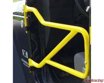 Steinjager Lemon Peel with Steinjager Logo Front Tube Door Kit Jeep Wrangler JK 2007-2015 - J0040951