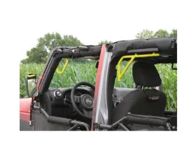 Steinjager Grab Handle Kit Wrangler JK 2007-2018 Rigid Design Front and Rear for 4 Door JKU Lemon Peel