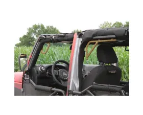 Steinjager Grab Handle Kit Wrangler JK 2007-2018 Rigid Design Front and Rear for 4 Door JKU Military Beige