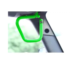 Steinjager Grab Handle Kit Wrangler JK 2007-2018 Rigid Design Front Neon Green