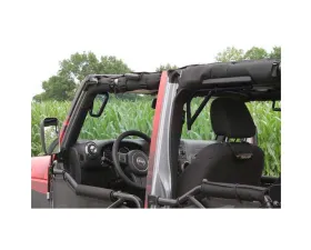 Steinjager Grab Handle Kit Wrangler JK 2007-2018 Rigid Design Front and Rear for 4 Door JKU Black