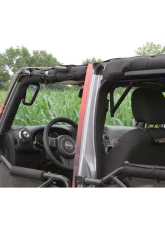 Steinjager Grab Handle Kit Wrangler JK 2007-2018 Rigid Design Front and Rear for 4 Door JKU Black                                     - J0041054 - Image 4