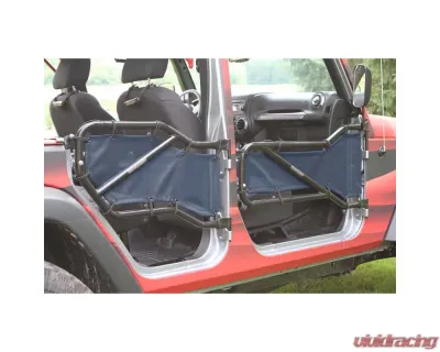 Steinjager Doors, Covers Wrangler JK 2007-2018 Front and Rear Doors Navy - J0041386
