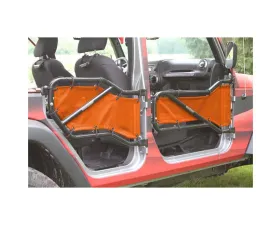 Steinjager Doors, Covers Wrangler JK 2007-2018 Front and Rear Doors Orange