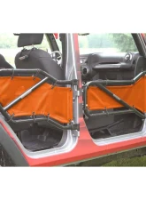 Steinjager Doors, Covers Wrangler JK 2007-2018 Front and Rear Doors Orange                                     - J0041377 - Image 3