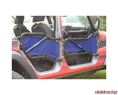 Steinjager Doors, Covers Wrangler JK 2007-2018 Front and Rear Doors Royal Blue - J0041379